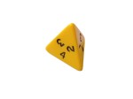 Opaque Yellow D4 4-Sided Polydice